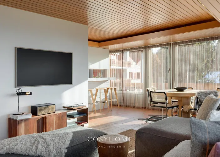 Le Balcon Des Alpes L Modernist Home L Cosyhome Crans-Montana photo